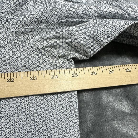 Gap Button Down Shirt Mens XL‎ White/Blue Slim Fit Collared Geometric Print - Picture 6 of 9